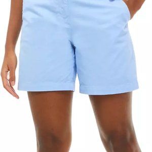 Crown & Ivy Light Blue Women's 7 Inch Caroline Shorts - Size 12